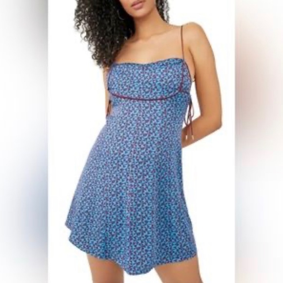 FREE PEOPLE MINI DRESS XS - Picture 10 of 14